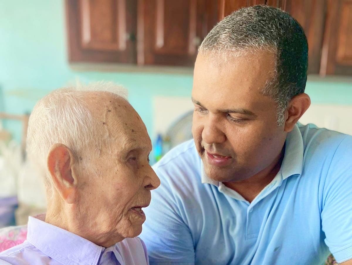 Morre aos 106 anos, Antônio Francisco Barbosa Filho (Maraú), avô de Caio Pina