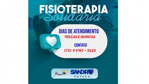 Fisioterapia Solidária em Ibirataia: Sandro Futuca e Moema Fisiopilates unem esforços pela saúde da comunidade