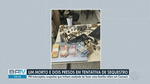 Polícia Militar age em sequestro e resgata família em Camacan