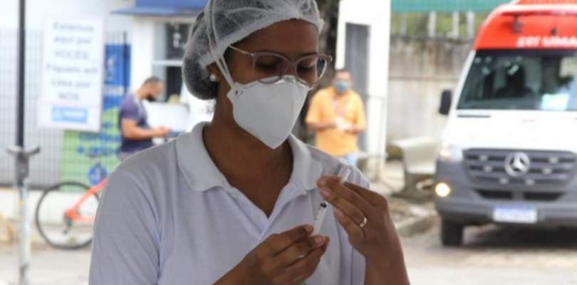Cerca de 406 mil pessoas estão com a 2ª dose da vacina contra covid-19 atrasada na Bahia