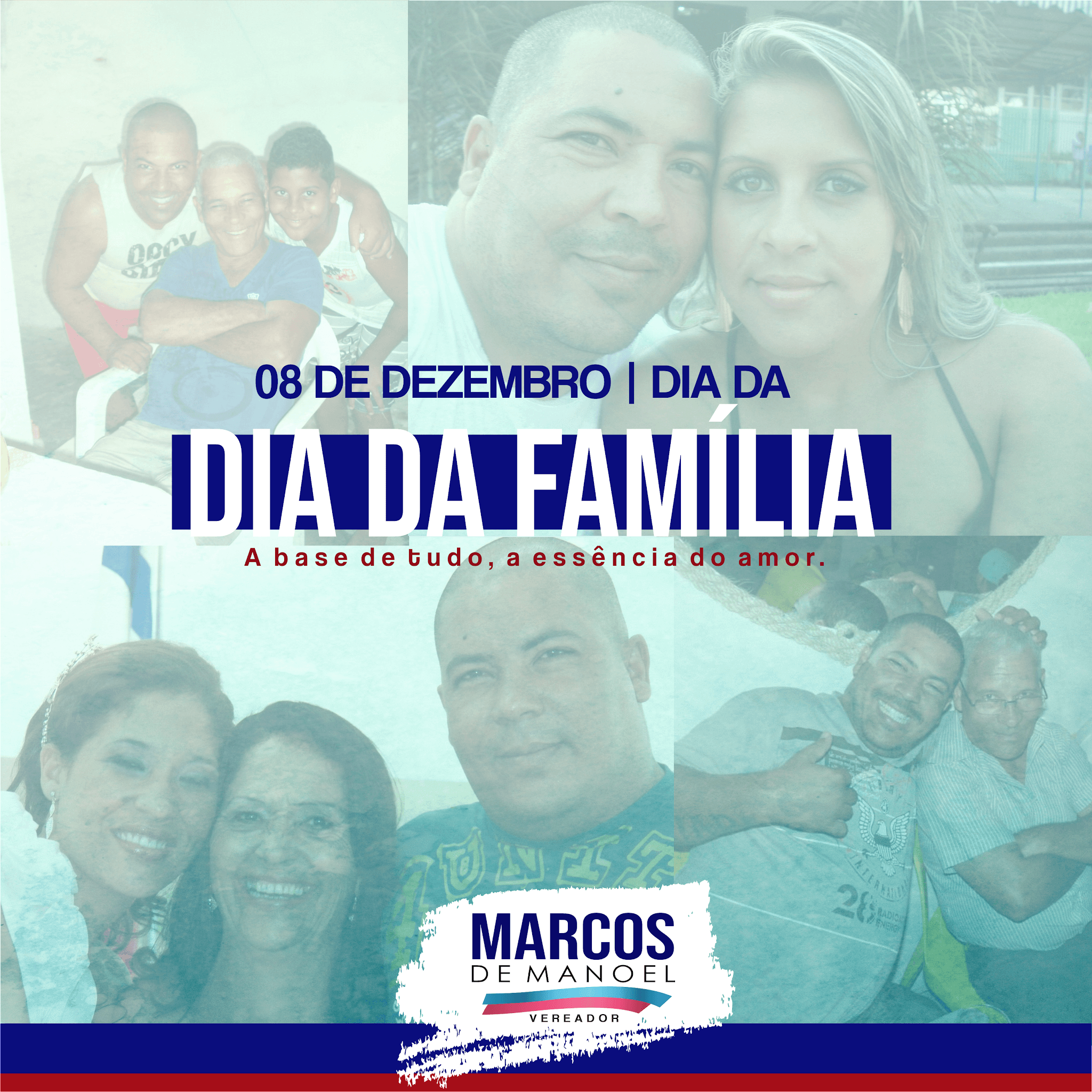 08 de dezembro | Dia da Família - Marcos de Manoel