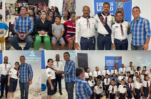 Ibirataia: Vice-prefeito Juca Muniz participa Cerimônia do Clube de Aventureiros Pequeno Formigueiro da Igreja Adventista do Sétimo Dia