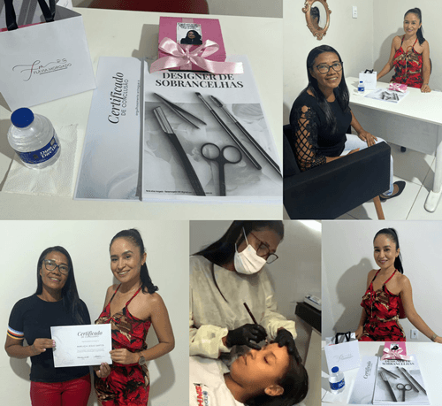 Ibirataia: Curso de Designer de Sobrancelhas com Flávia Morgado