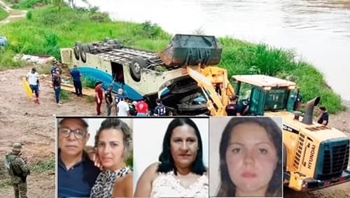 Identificadas as 5 vítimas fatais do acidente com Ônibus da Novo Horizonte rumo a Porto Seguro