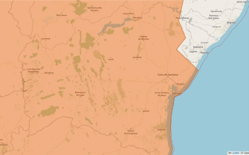 Instituto Nacional de Meteorologia emite alertas de chuvas intensas para 414 cidades da Bahia