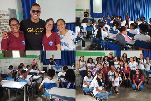 Ibirataia: CMJFS em Mais uma Etapa do Projeto Anual "Cuidar, Aqui ou Acolá; Um Tom ou um Som para Praticar" recebe o vocalista da Banda Trem Bala.