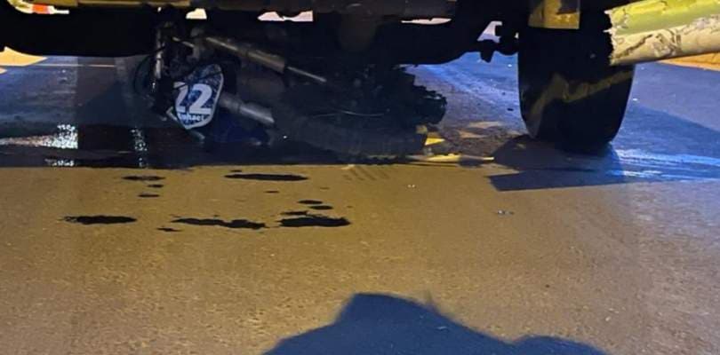 Criança é atropelada por ônibus enquanto pilotava minimoto