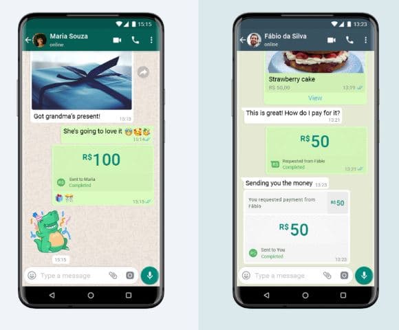 WhatsApp libera função de pagamentos no Brasil; saiba como funciona