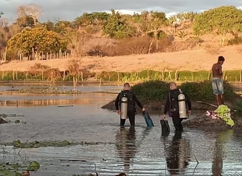 Poções: Criança de 8 anos e adolescente de 12 morrem após se afogarem em lagoa
