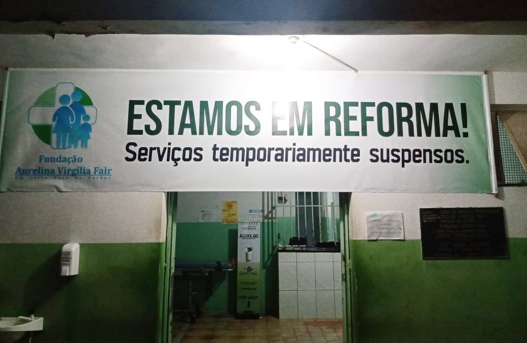 Fundação Aurelina Virgilia Fair (Maternidade) está com suas atividades suspensas; entenda