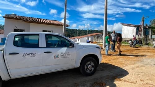 Ibirataia: Conder realiza vistoria e aproxima entrega das Casas Populares no município