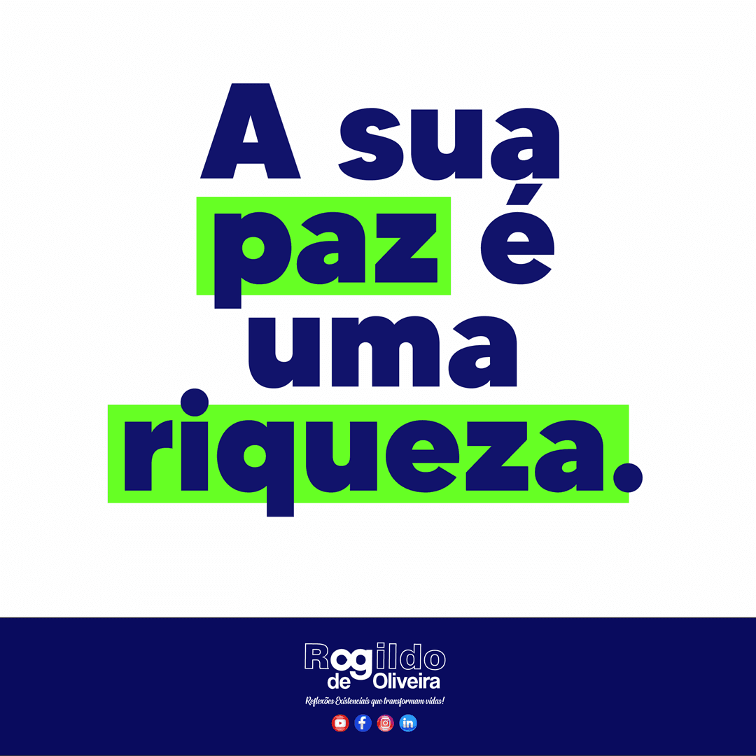 Reflexão do dia com o Prof. Rogildo de Oliveira