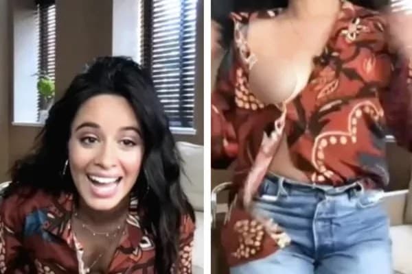 Camila Cabello mostra demais em programa de TV, e apresentadores se divertem com a sua reação