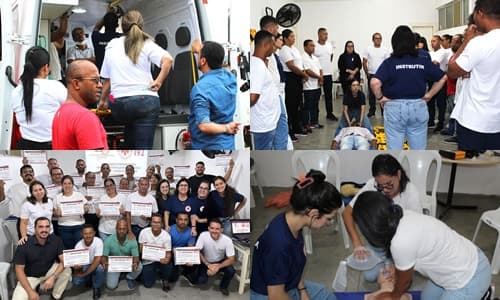 Prefeitura de Ibirataia, através da Secretaria de Saúde, realiza Treinamento da Equipe do SAMU 192