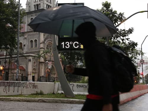 Inmet prevê frio em todo o país a partir deste domingo