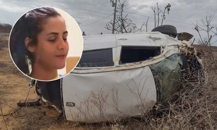 Garota morre após carro capotar na BR-324, entre Umburanas e Ourolândia