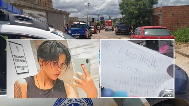 "Te amo mãe, sinto muito por desistir, sou fraca", diz jovem em bilhete antes de tirar a própria vida na Bahia