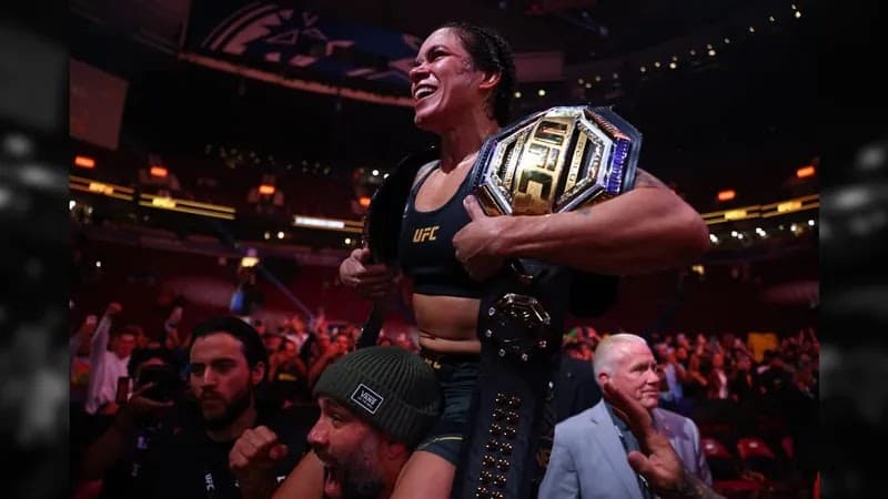Adeus de uma lenda: Amanda Nunes vence mexicana e anuncia aposentadoria