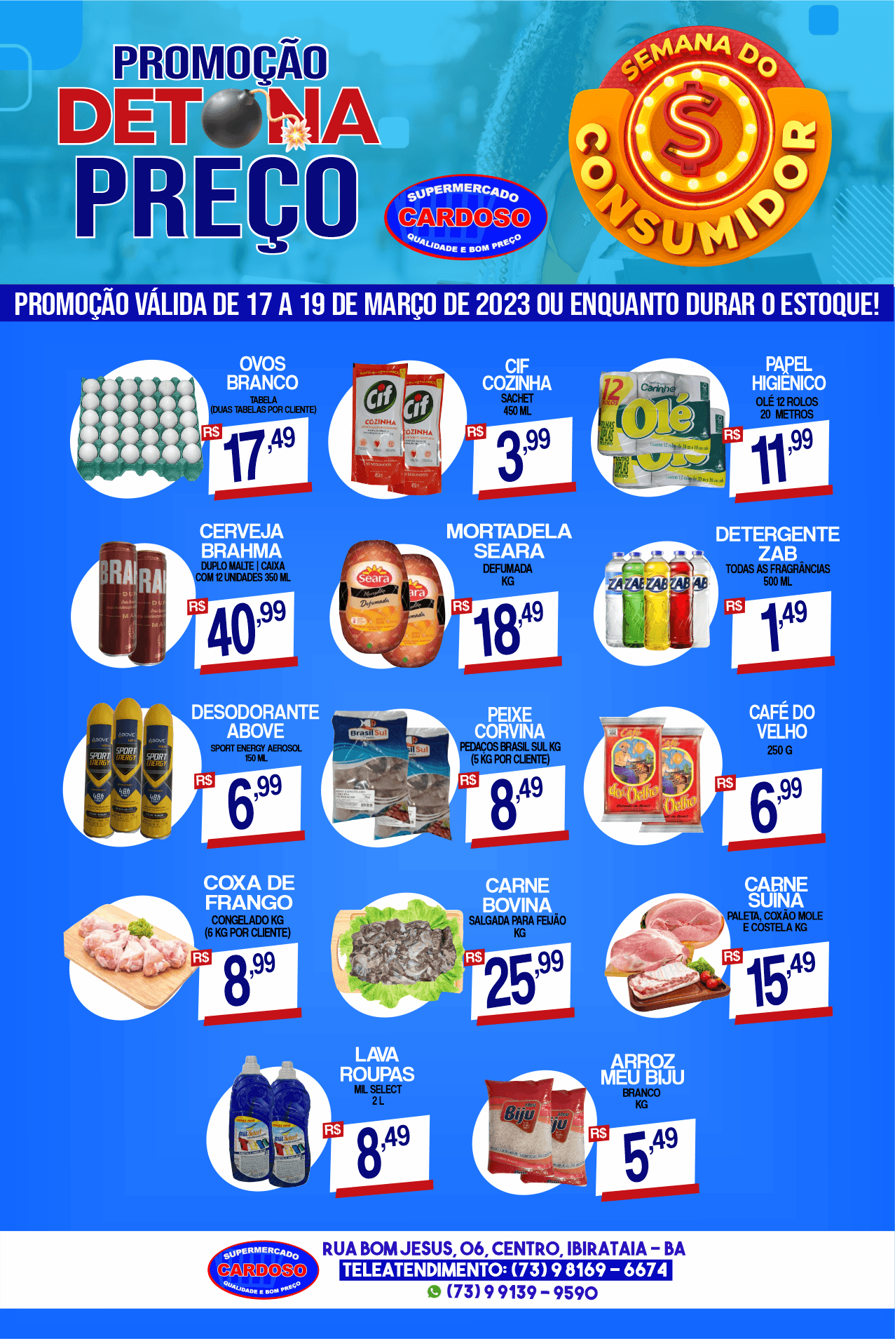 DETONA PREÇO É NO PERCADO CARDOSO