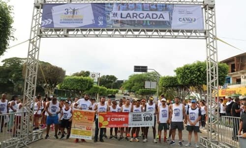 Prefeitura de Gandu promove a 4ª Corrida do Trabalhador