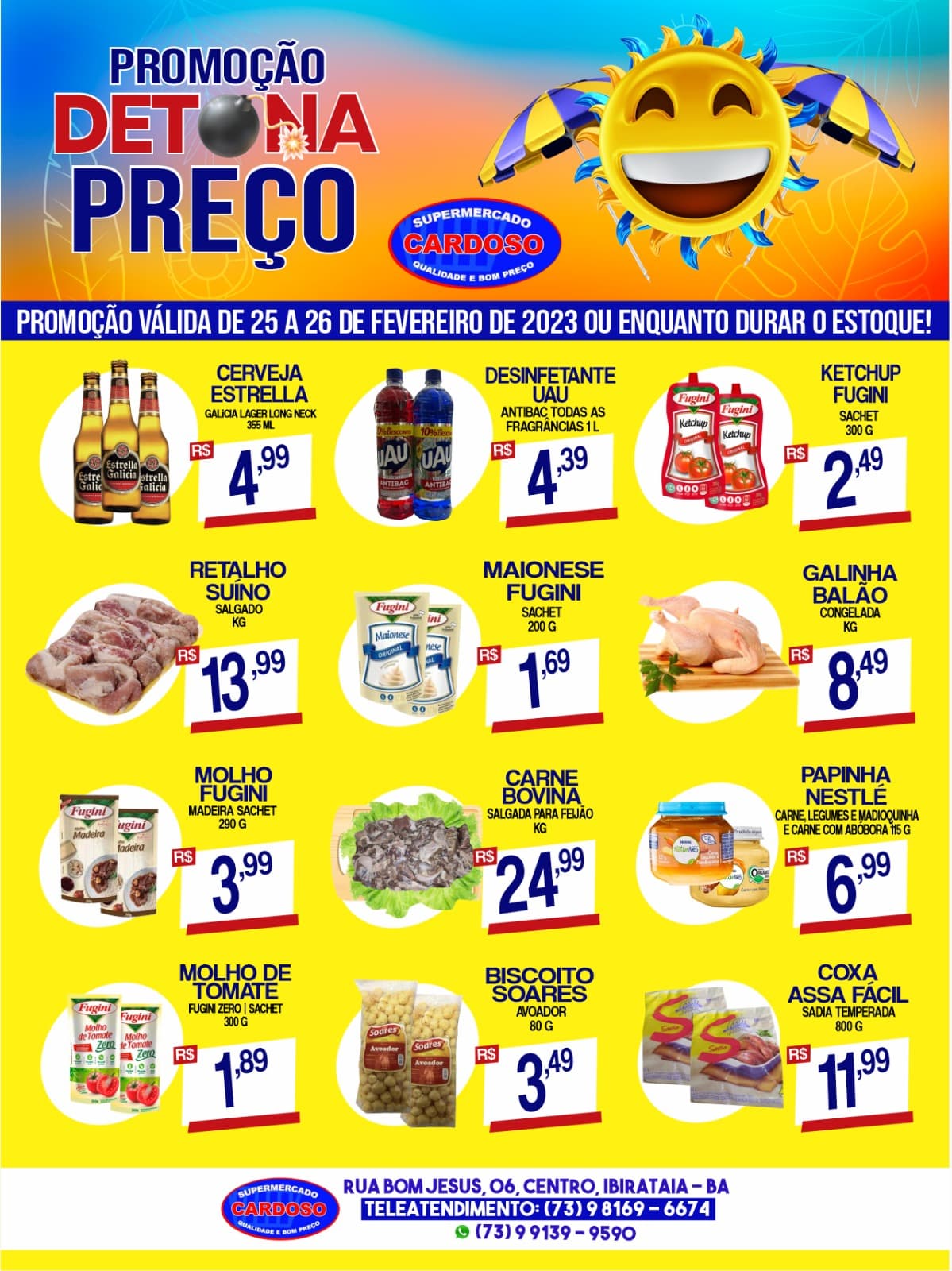 DETONA PREÇO NO SUPERMERCADO CARDOSO