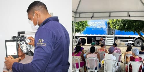 Ibirataia: parceria entre Secretaria de Saúde e Projeto mais Visão promove atendimento oftalmológico para a população