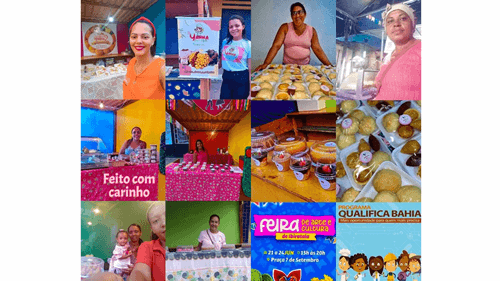 Ibirataia: Alunas do Programa Qualifica Bahia se destacam na Feira de Arte e Cultura de Ibirataia
