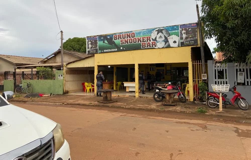 Dupla mata sete pessoas após perder jogo apostado em bar no Mato Grosso