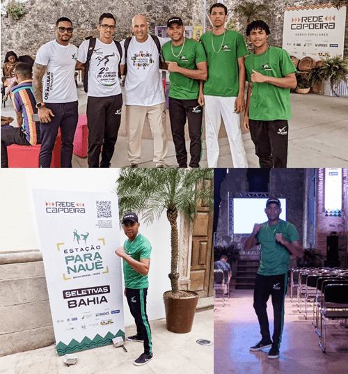 Ibirataia: Professor Busca Longe; Capoeirista do município participa do evento 5º Rede Capoeira em Salvador
