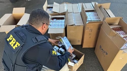 PRF realiza operação contra contrabando e produtos irregulares na Bahia
