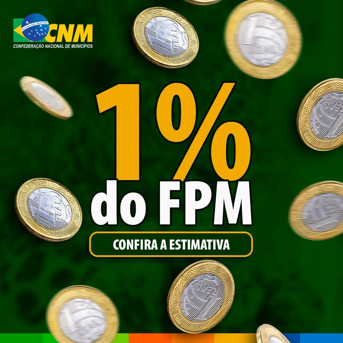 Cofres municipais devem receber R$ 4,789 bilhões, no próximo dia 8 de julho