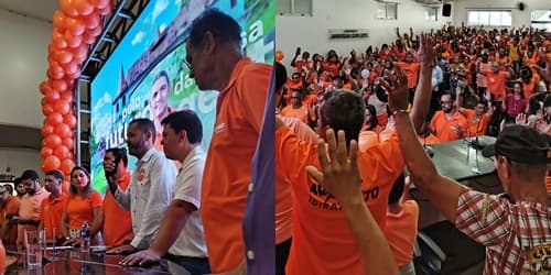 Ibirataia:  Juca Muniz oficializa Pr. João Francisco como Candidato a Vice-Prefeito em Convenção cheia de emoção