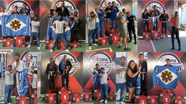 Alunos da Academia Roozevelt Jiu-Jitsu da Team Carvalho de Ibirataia se destacam em Campeonato em Ubaitaba