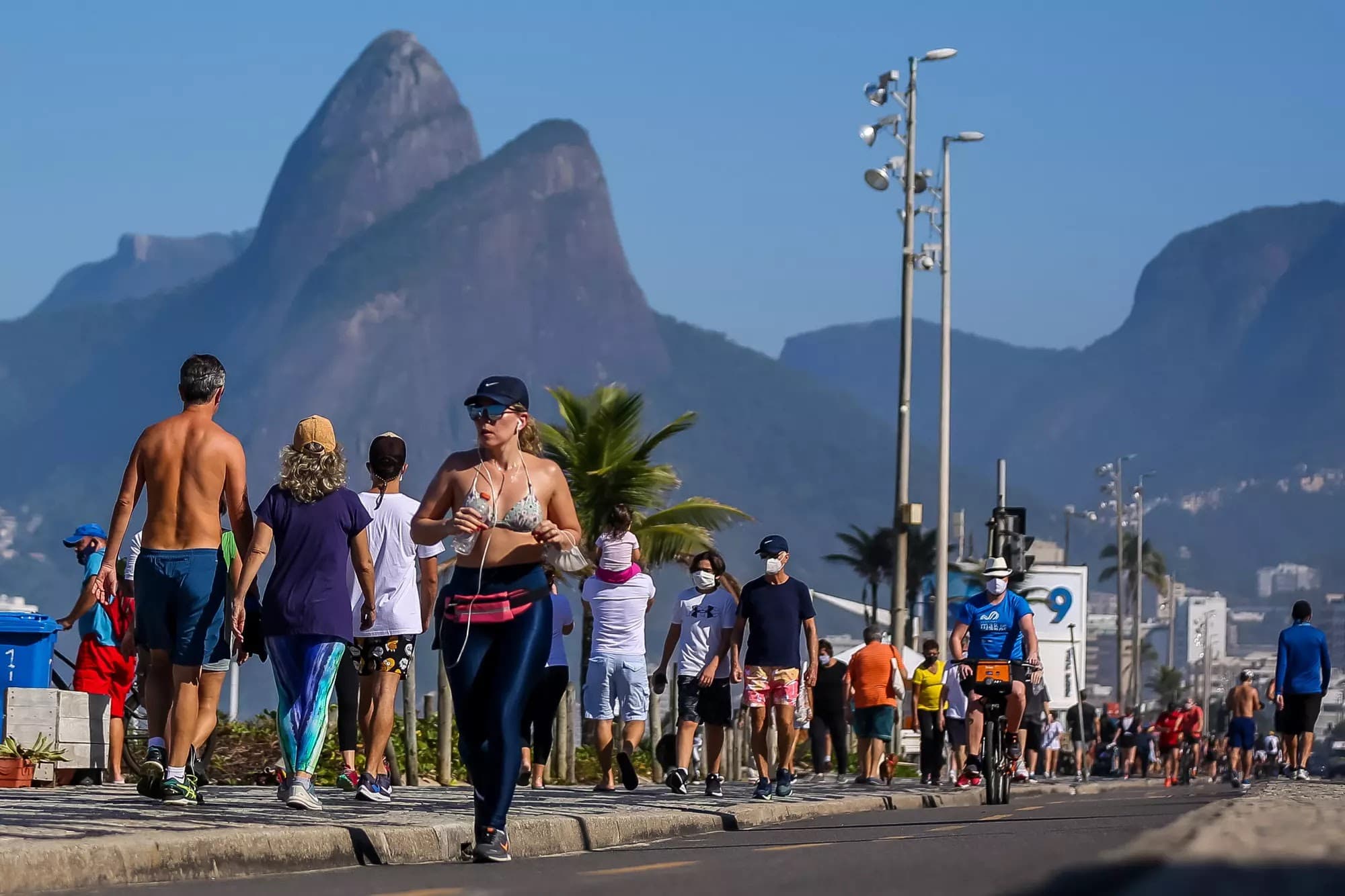 cidade do Rio derruba a obrigatoriedade do uso de máscaras