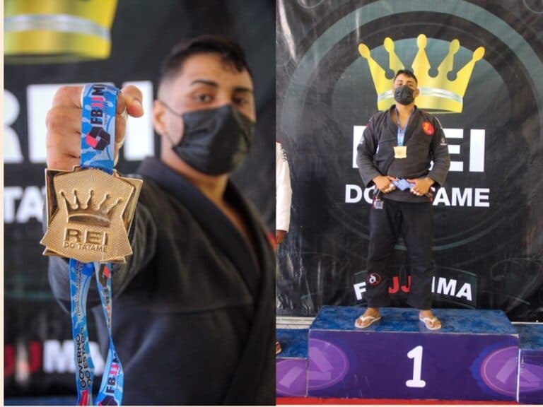 ATLETA GANDUENSE GANHA OURO NO JIU-JITSU