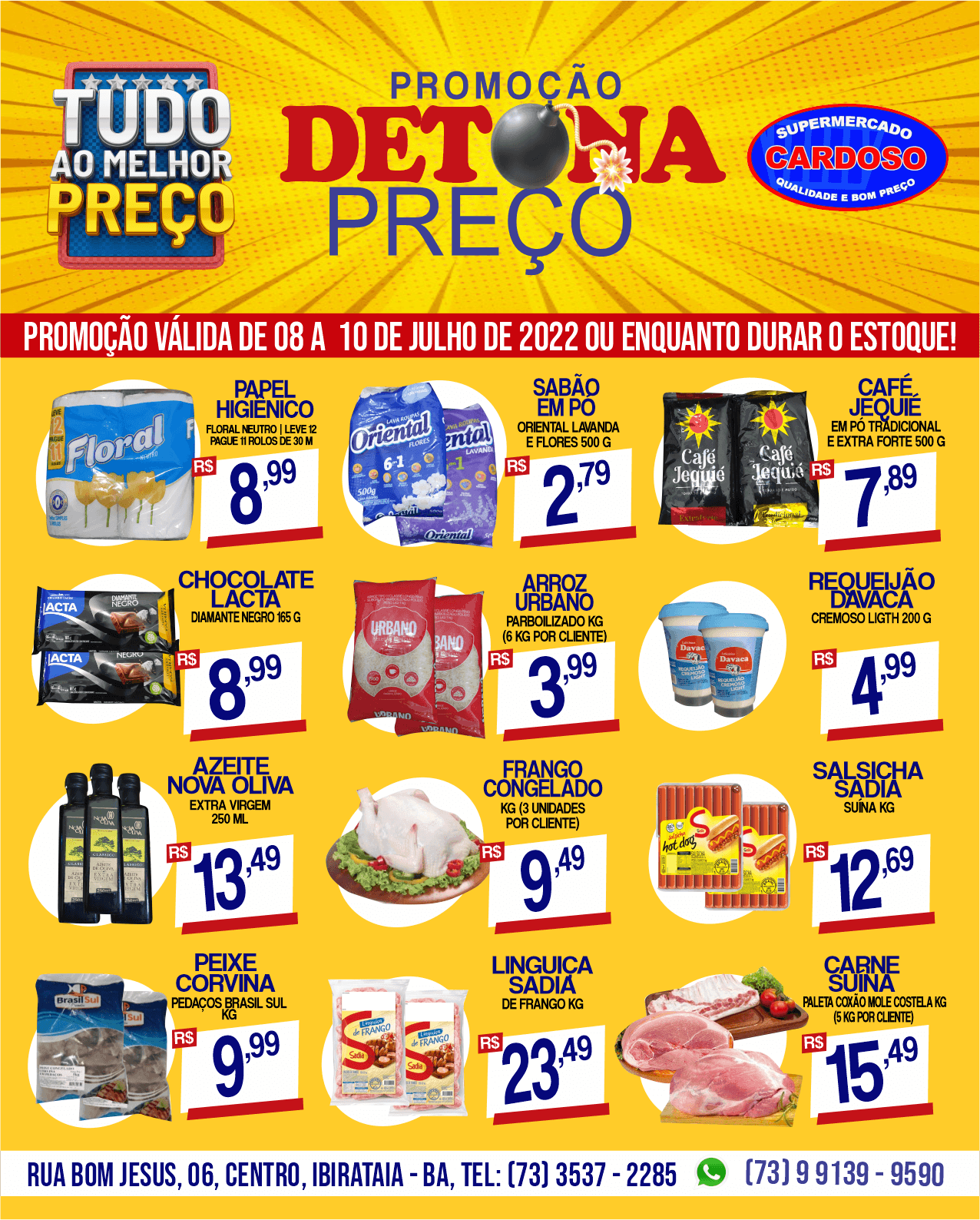 DETONA PREÇO NO SUPERMERCADO CARDOSO