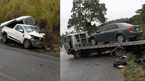Gongogi: Homem fica gravemente ferido após colisão entre veículos na BA-120
