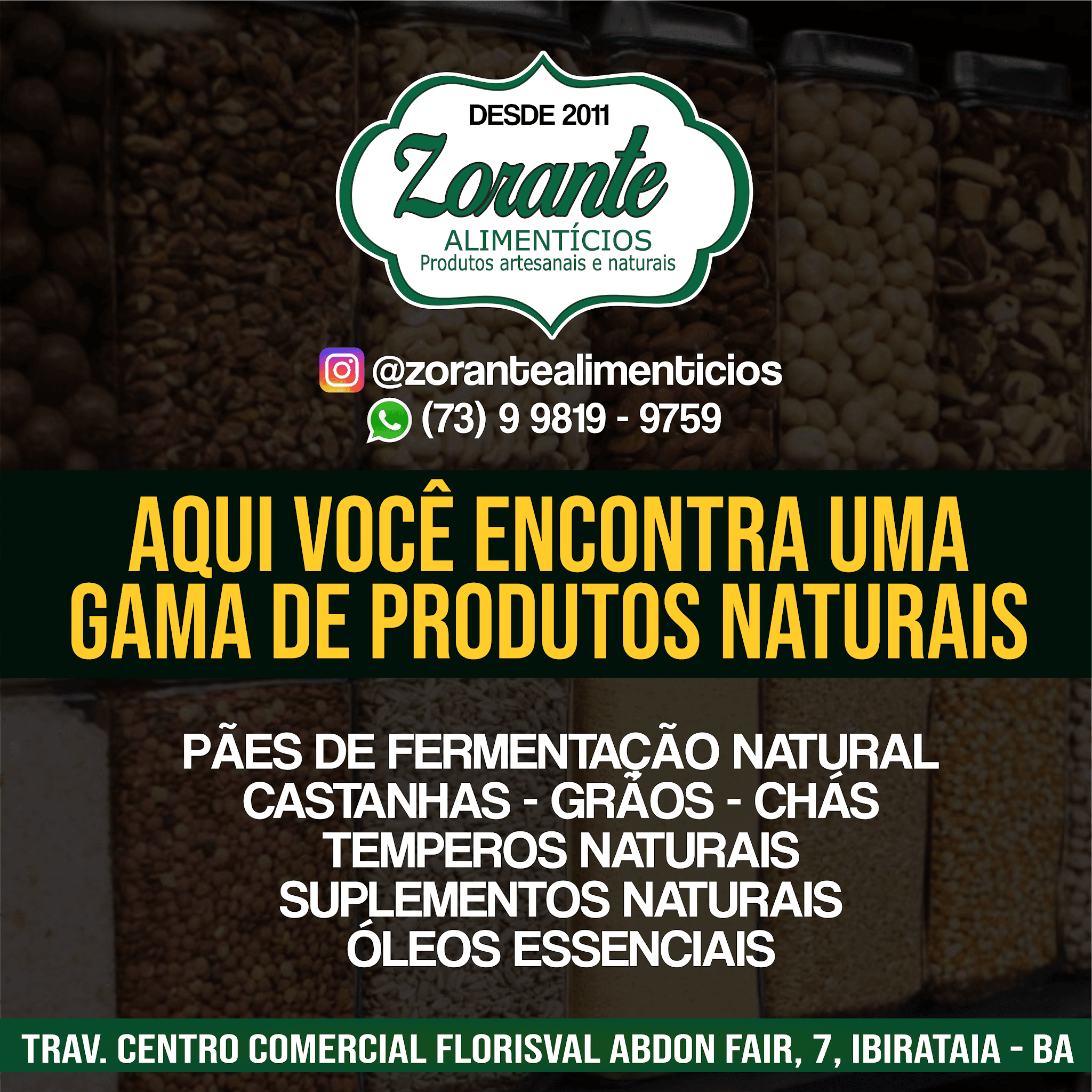 ZORANTE ALIMENTÍCIOS | UMA GAMA DE PROTUTOS NATURAIS A SUA DISPOSIÇÃO