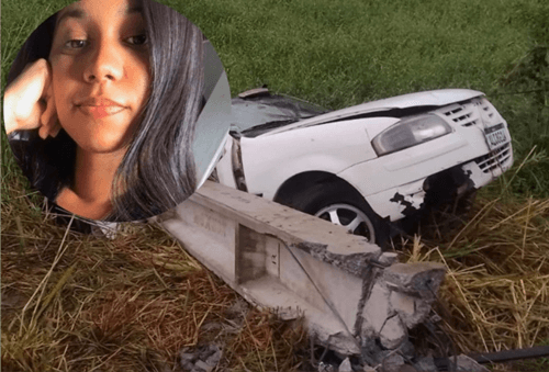 Ibirapitanga: Jovem morre em grave acidente na BA-652; veículo atingiu poste