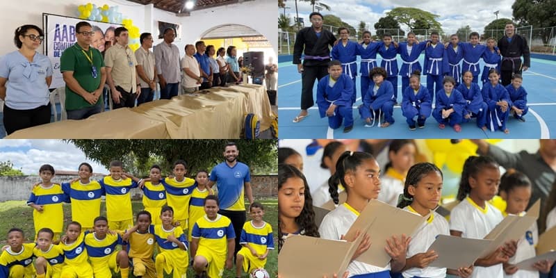 Ibirataia: Parceria entre Prefeitura e Banco do Brasil marca reabertura do AABB Comunidade no município