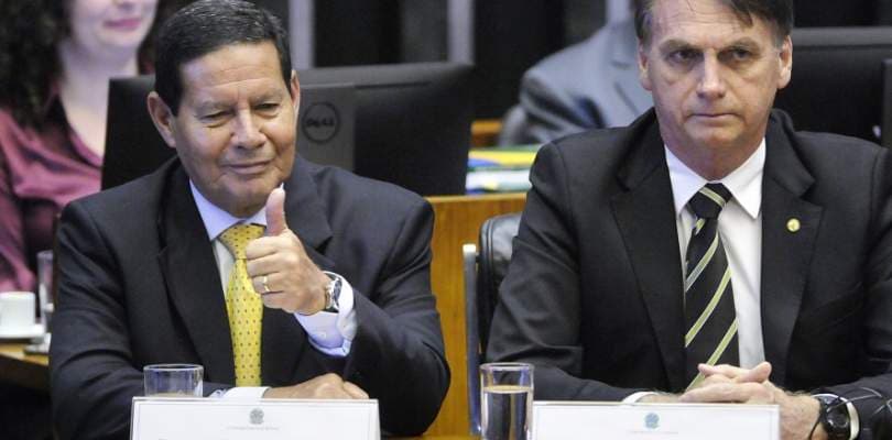 "A eleição vai haver, eu garanto", diz Mourão, após Bolsonaro ameaçar o contrário