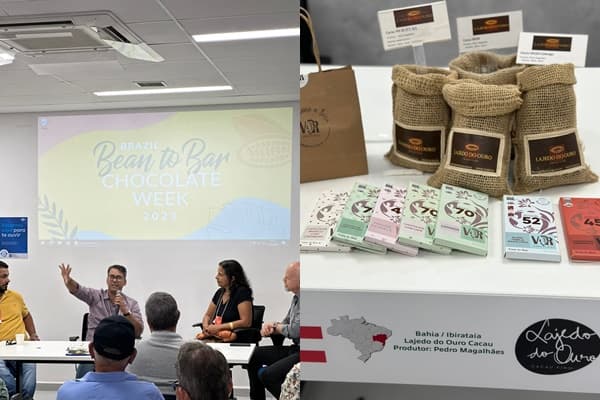 Pedro Caetano Neto, da VAR Chocolates, Representa Ibirataia na 3ª Bean to Bar Brasil Chocolate Week em São Paulo