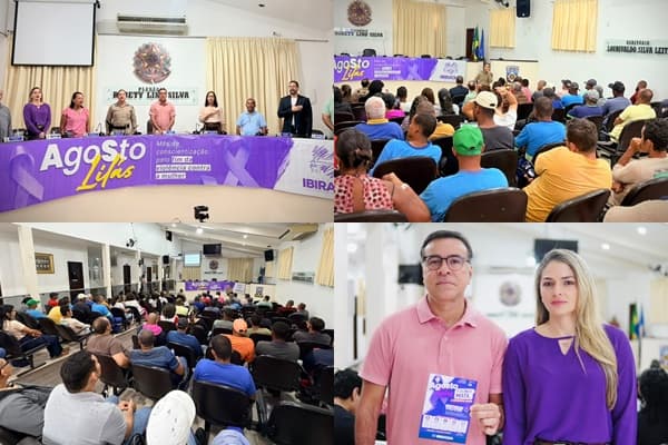Ibirataia: Prefeitura através da SEDESC promove palestra de conscientização pelo fim da violência contra a mulher
