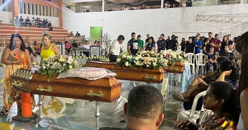 Corpos de vítimas do trágico acidente chegam à Jacobina para velório coletivo