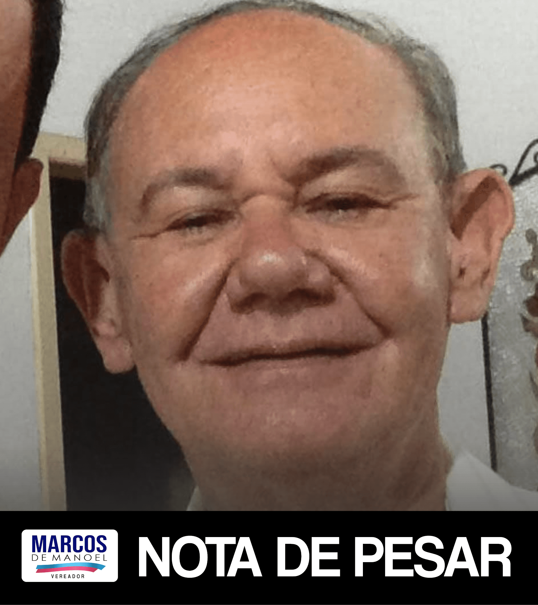 Marcos de Manoel lamenta o falecimento de Abiel da Farmácia