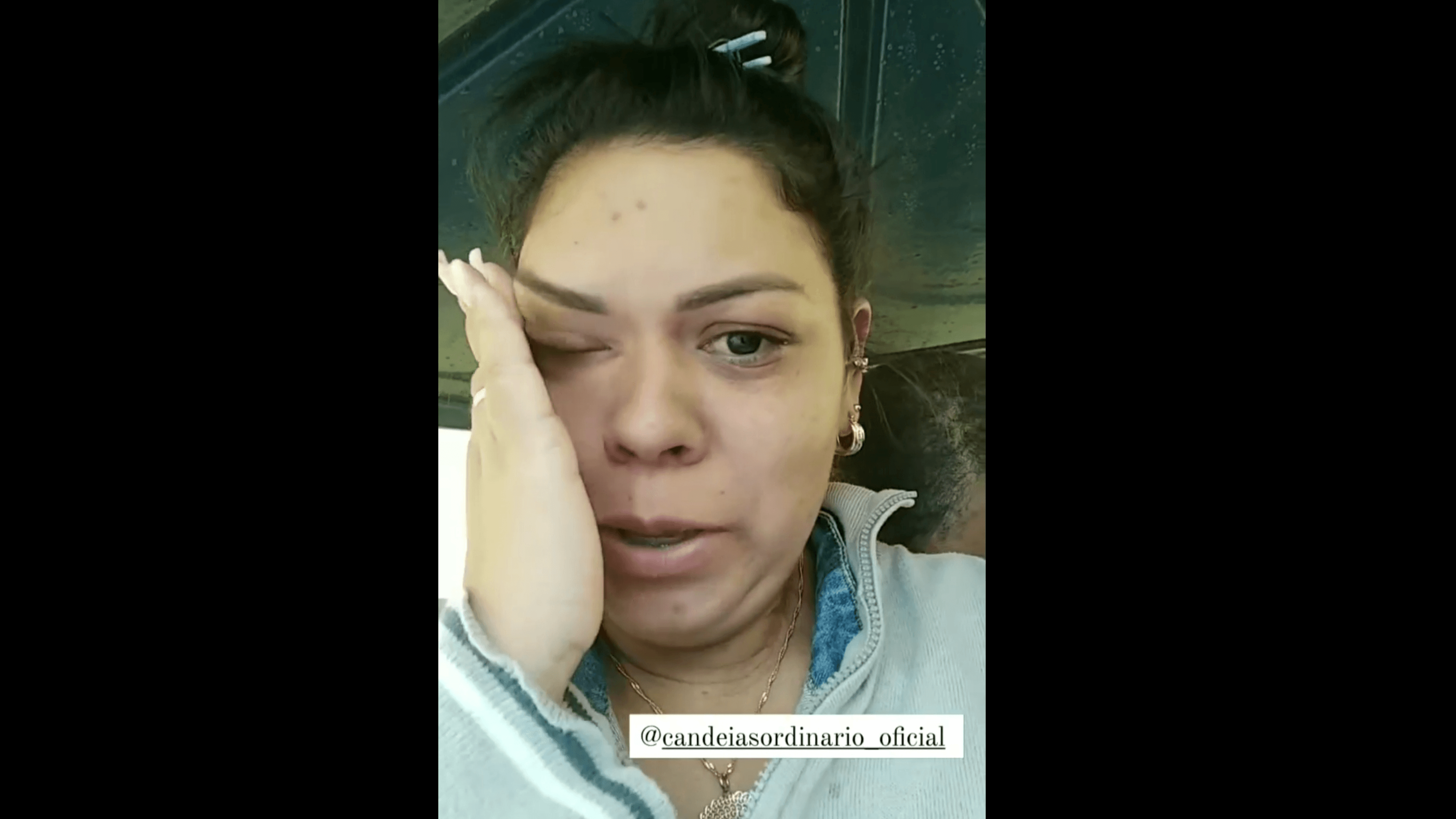 Cantora ibirataense chora ao pedir socorro em laje de casa inundada pelas chuvas em PE