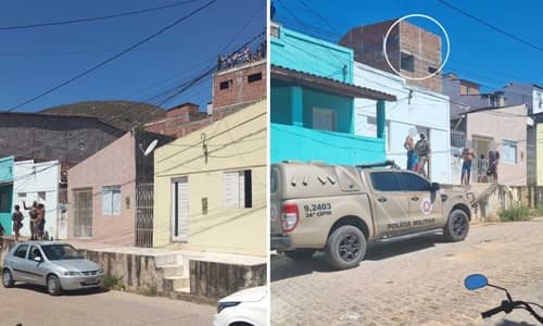 Mulher cai do terceiro andar de prédio em Jacobina