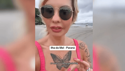 “Nunca vi tanta gente feia junto”: Influenciadora de SC faz vídeo ofendendo paranaenses