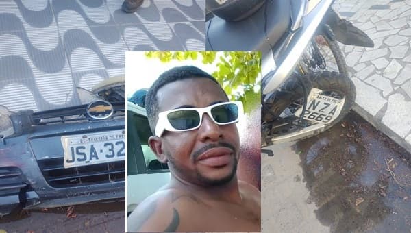 Morador de Prado morre em acidente entre moto e carro no sul da Bahia