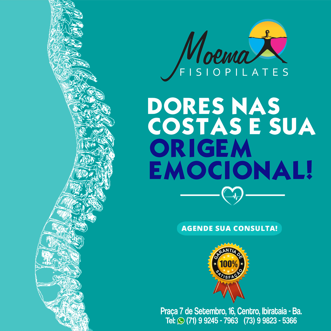 Dores nas costas e sua origem emocional | Moema Fisiopilates